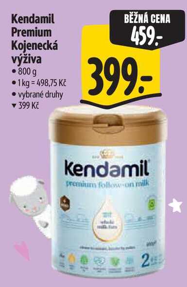 Kendamil Premium Kojenecká výživa, 800 g Albert