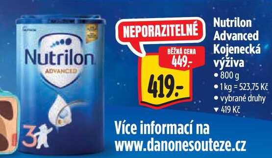 Nutrilon Advanced Kojenecká výživa, 800 g