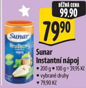 Sunar Instantní nápoj, 200 g 