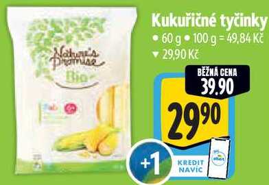 Kukuřičné tyčinky, 60 g Albert