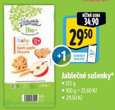 Jablečné sušenky, 125 g Albert