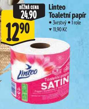 Linteo Toaletní papír, 1 role Albert