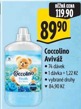 Coccolino Aviváž, 74 dávek Albert