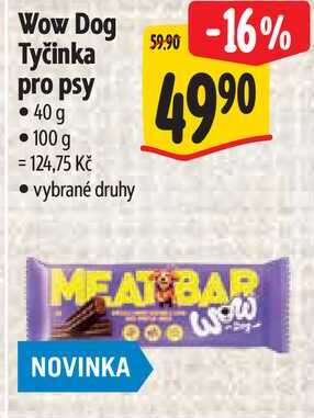Wow Dog Tyčinka pro psy, 40 g