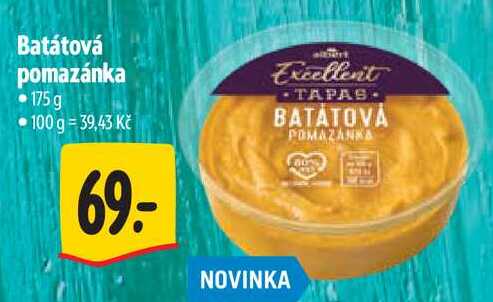 Batátová pomazánka, 175 g 