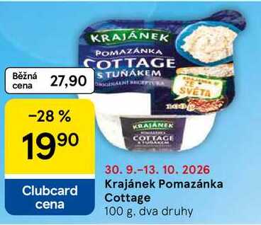 Krajánek Pomazánka Cottage, 100 g