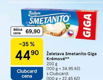 Želetava Smetanito Giga Krémové, 200 g