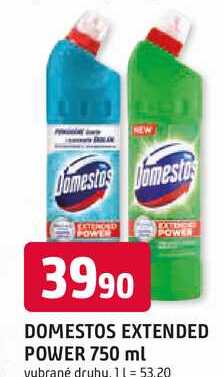 DOMESTOS EXTENDED POWER 750 ml Trefa