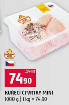 KUŘECÍ ČTVRTKY MINI 1000 g