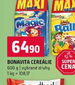 BONAVITA CEREÁLIE 600 g vybrané druhy