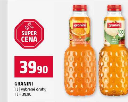 GRANINI 1l vybrané druhy