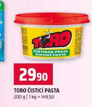 TORO ČISTICÍ PASTA 200 g