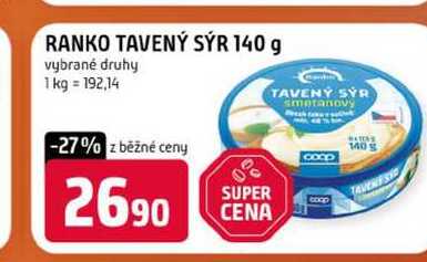 RANKO TAVENÝ SÝR 140 g vybrané druhy 