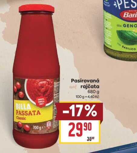 Pasírovaná rajčata 680 g
