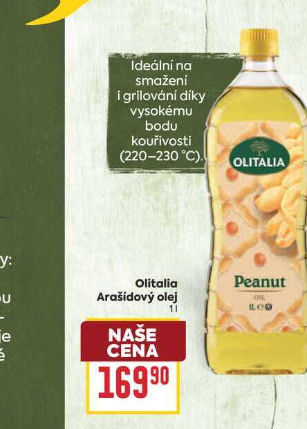 Olitalia Arašídový olej 1l