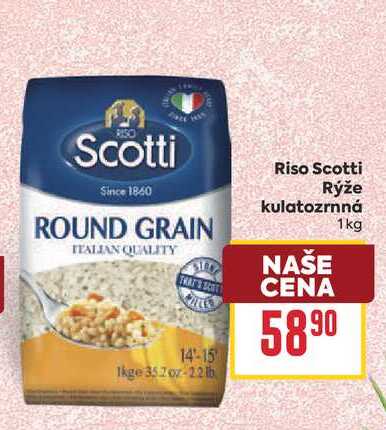 Riso Scotti Rýže kulatozrnná 1kg