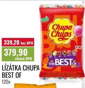 LÍZÁTKA CHUPA Chupa Chups, 120x