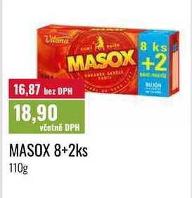 MASOX 8+2ks, 110g