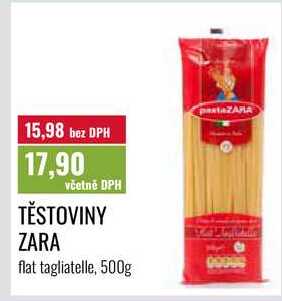 TĚSTOVINY ZARA, 500g
