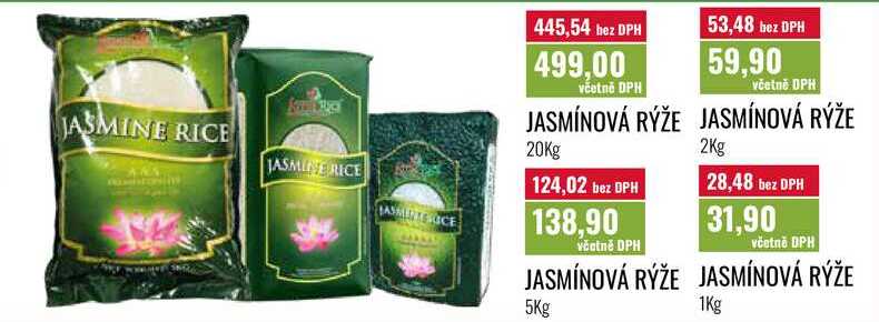 JASMÍNOVÁ RÝŽE 1Kg