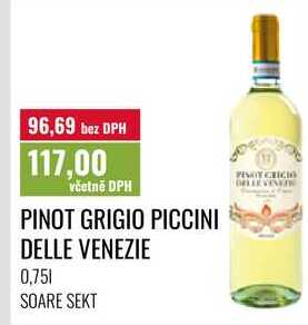 PINOT GRIGIO PICCINI DELLE VENEZIE, 0,751