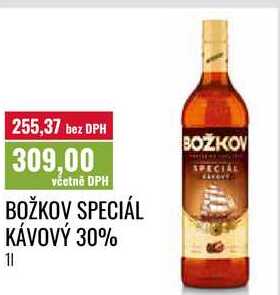 BOŽKOV SPECIÁL KÁVOVÝ 30%, 11 
