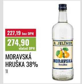MORAVSKÁ HRUŠKA 38%, 11