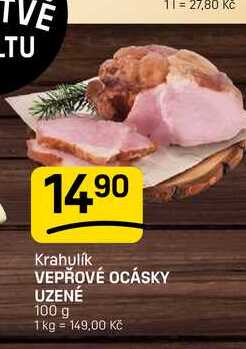 VEPŘOVÉ OCÁSKY UZENÉ 100 g