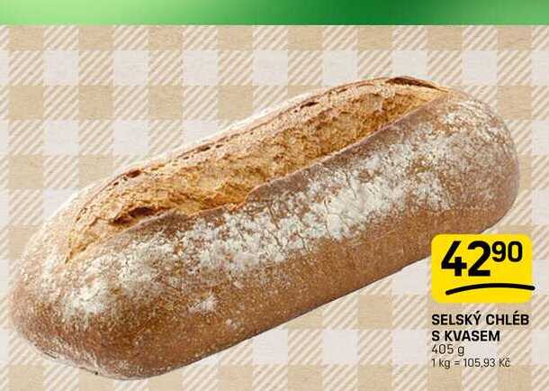 SELSKÝ CHLÉB S KVASEM 405 g