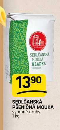 SEDLČANSKÁ PŠENIČNÁ MOUKA vybrané druhy 1 kg 
