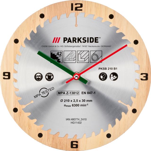 PARKSIDE Nástěnné hodiny PWCP1A1