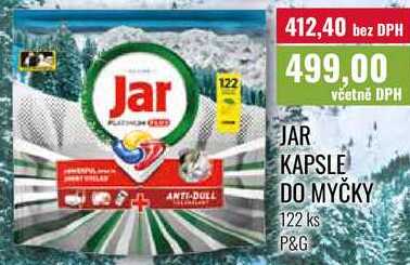 JAR KAPSLE DO MYČKY, 122 ks Ratio