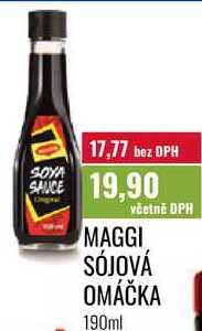 MAGGI SÓJOVÁ OMÁČKA 190ml
