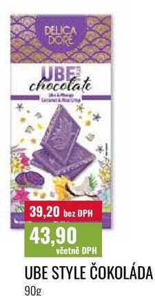 UBE STYLE ČOKOLÁDA 90g