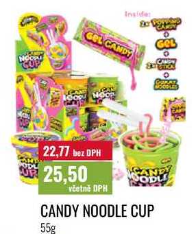 CANDY NOODLE CUP 55g 