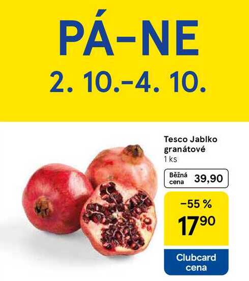 Tesco Jablko granátové, 1 ks