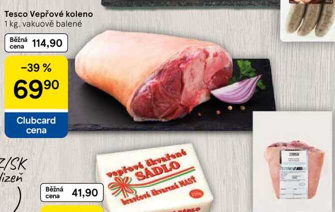 Tesco Vepřové koleno, 1 kg 