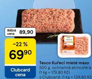 Tesco Kuřecí mleté maso, 500 g