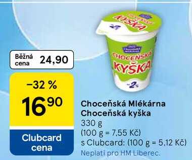 Choceňská Mlékárna Choceňská kyška, 330 g