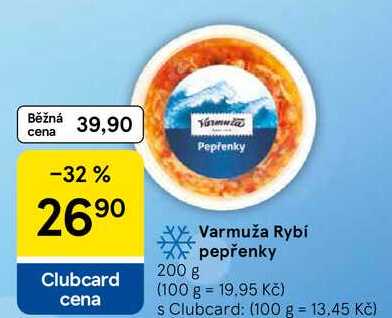 Varmuža Rybí pepřenky, 200 g