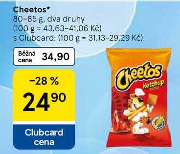 Cheetos, 80-85 g