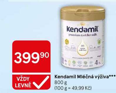 Kendamil Mléčná výživa, 800 g