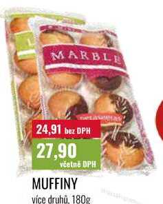 MUFFINY více druhů, 180g