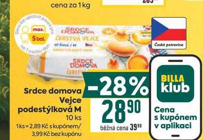 Srdce domova Vejce podestýlková M 10 ks