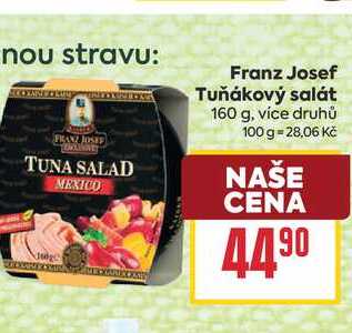 Franz Josef Tuňákový salát 160 g