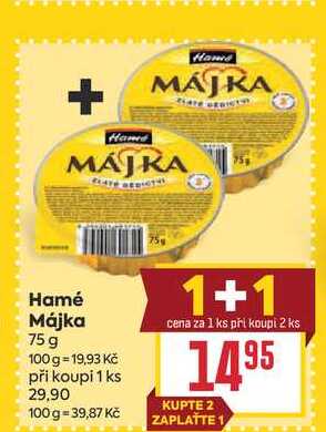 Hamé Májka 75 g 