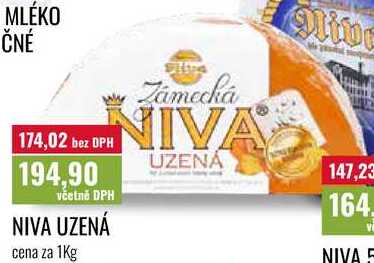 NIVA UZENÁ cena za 1Kg