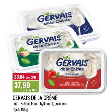 GERVAIS de la Crème natur, 180g