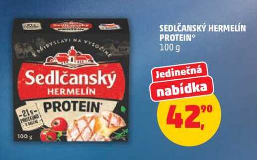 SEDLČANSKÝ HERMELÍN PROTEIN, 100 g  