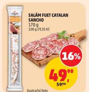 SALÁM FUET CATALAN SANCHO, 170 g 